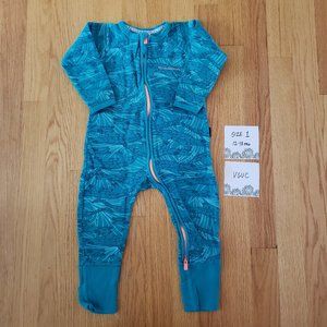 Bonds Ribbed Wondersuit Crocodile size 1